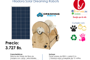 11. Hiladora solar